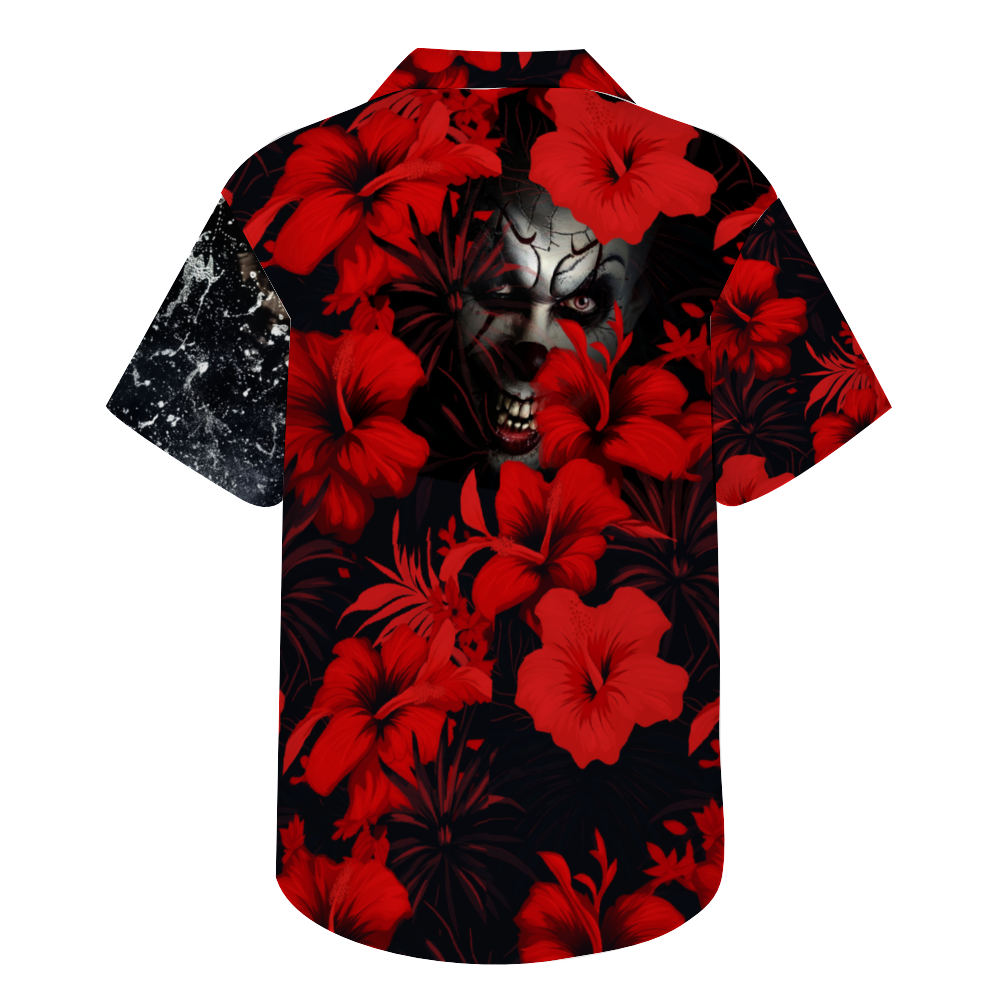 HI Georgie! Men's Short Sleeve Hawaiian Shirt Button Down