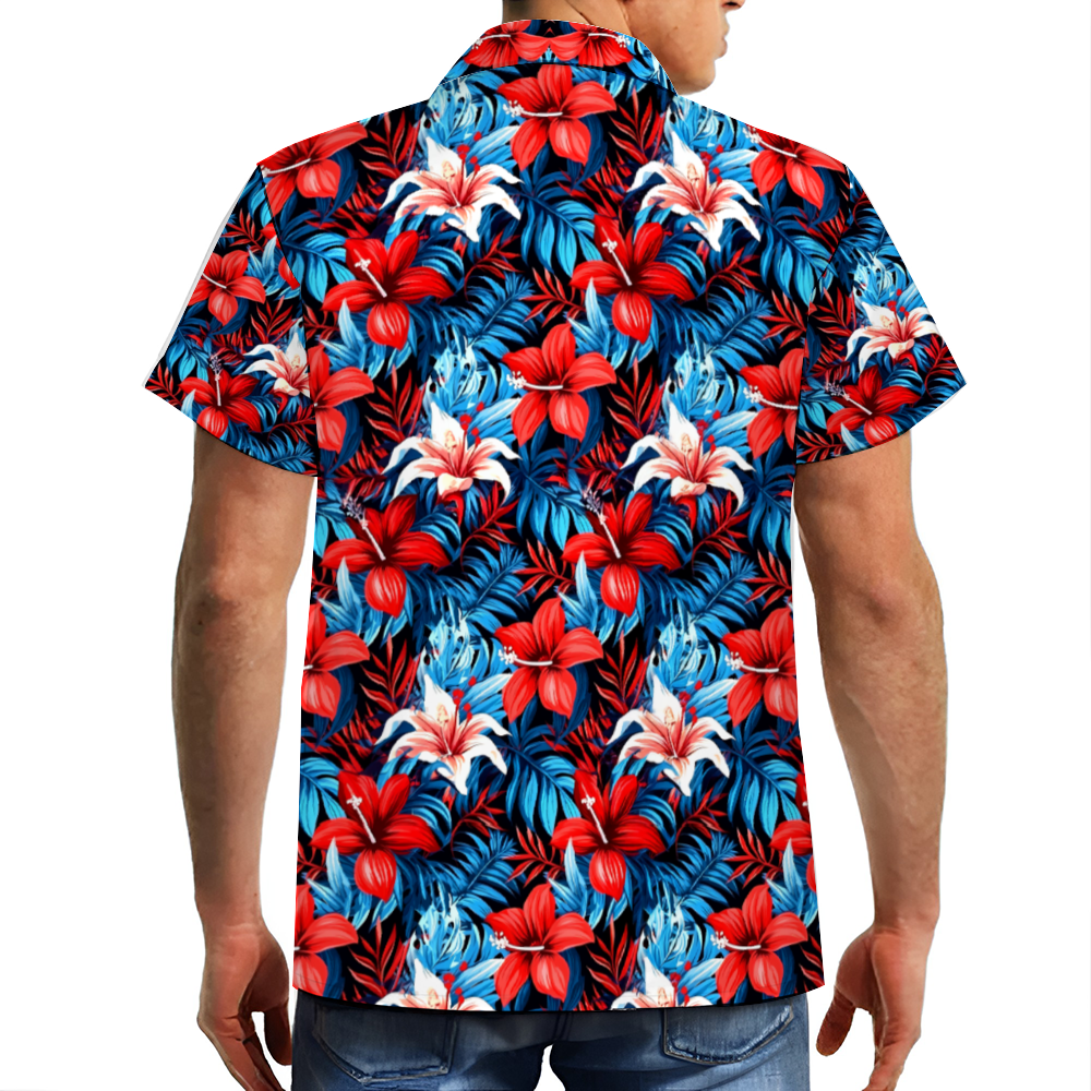 Custom Steamboat Willie Short Sleeve Hawaiian Shirt Button Down