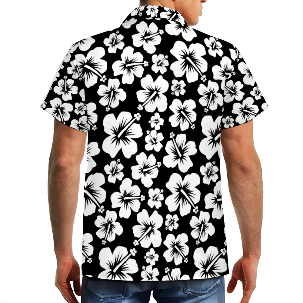The Moon God Short Sleeve Hawaiian Shirt Button Down