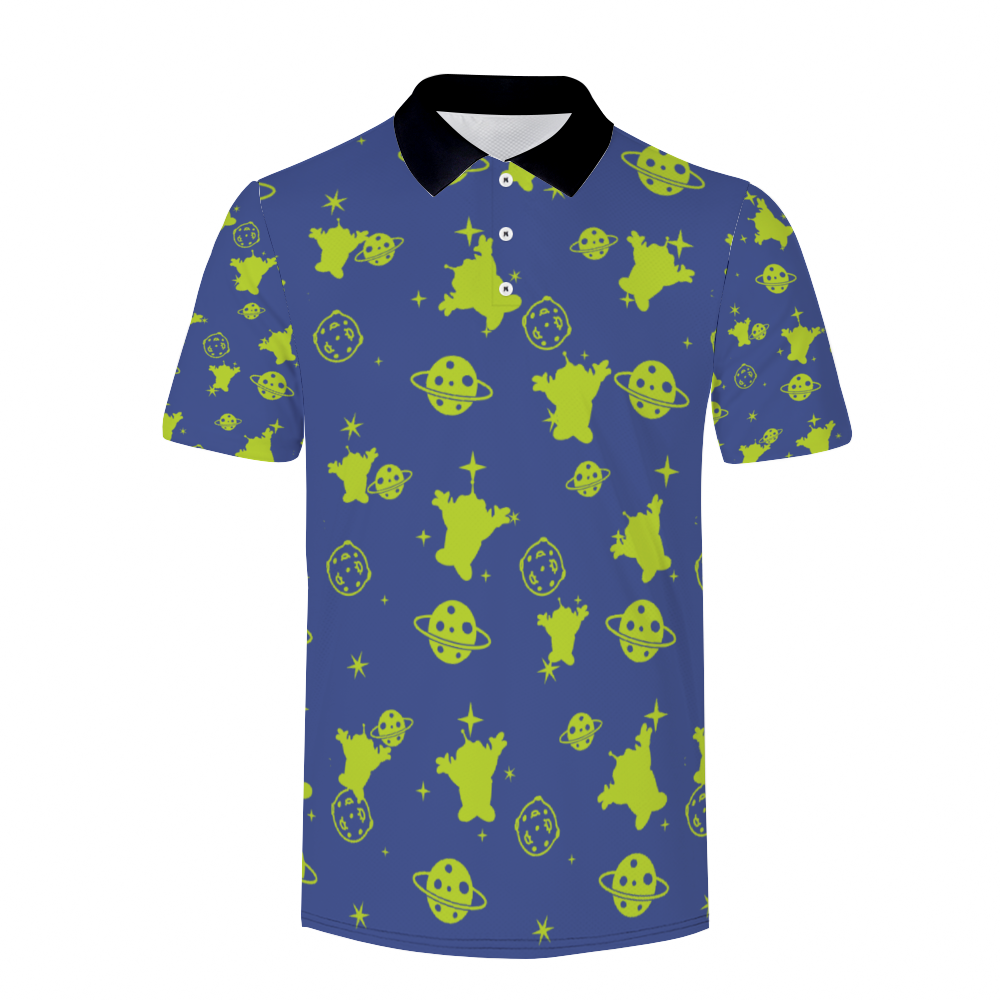 The Great and Powerful Claw Polo Shirt White & Black Classic