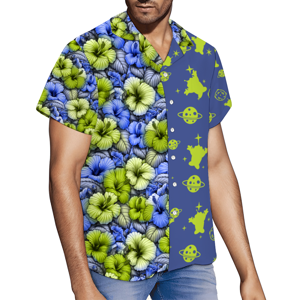 The great and powerful Claw Custom Short Sleeve Hawaiian Shirt Button Down
