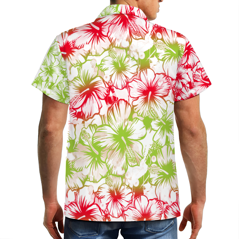 Peterpan and Hook Short Sleeve Shirt Button Down