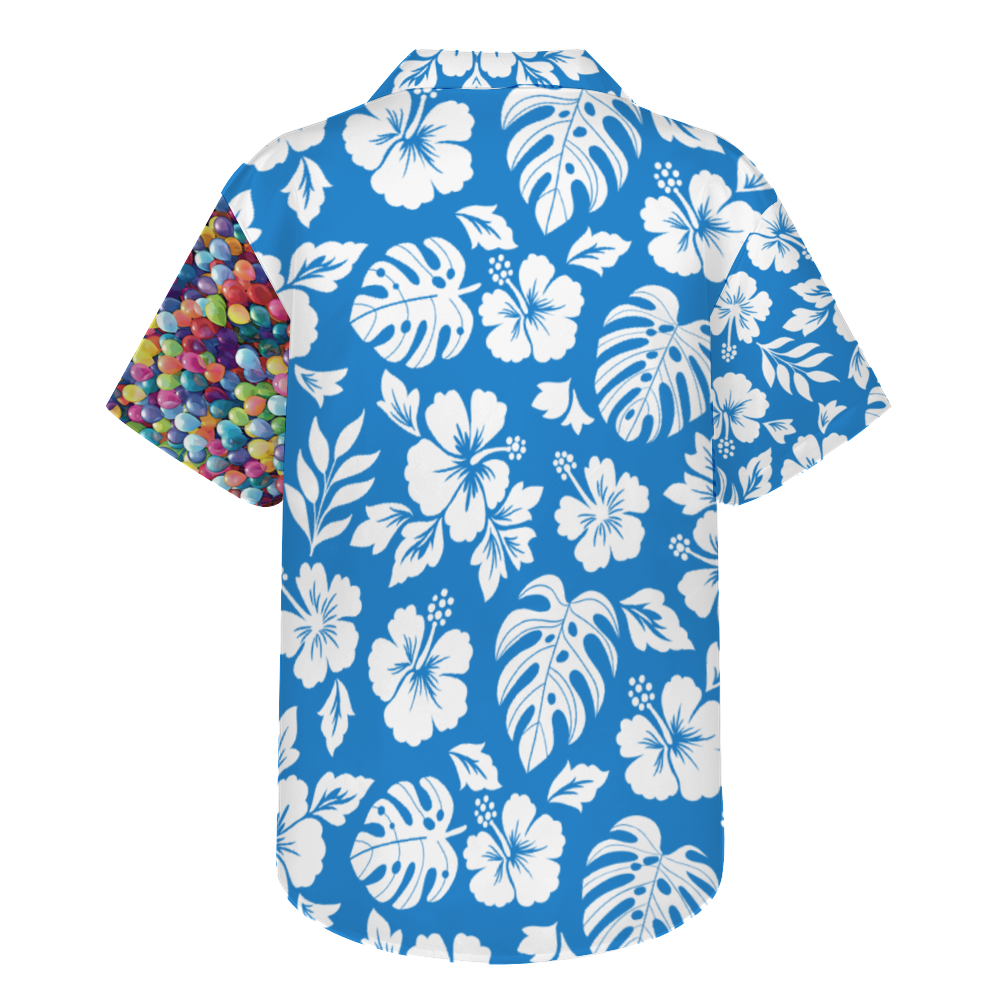 UP, UP and AWAY Short Sleeve Shirt Button Down