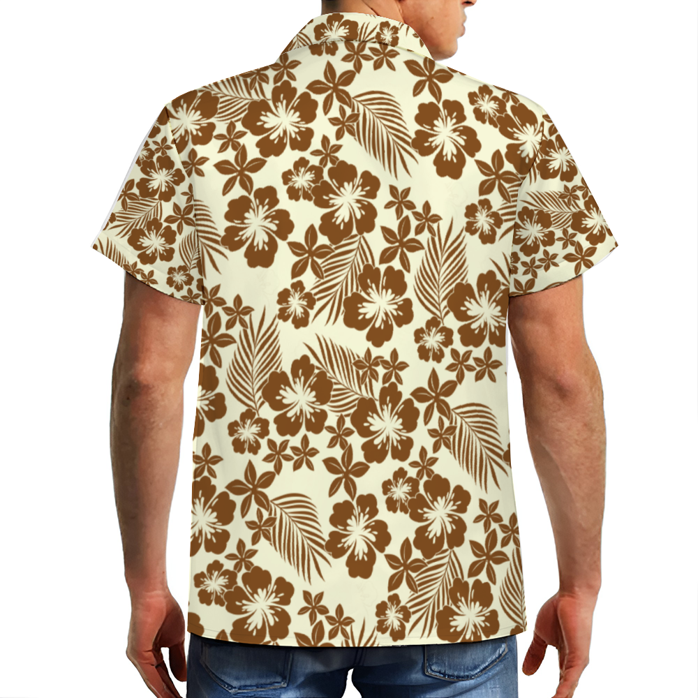 The Mummy Custom Men's Short Sleeve Shirt Button Down