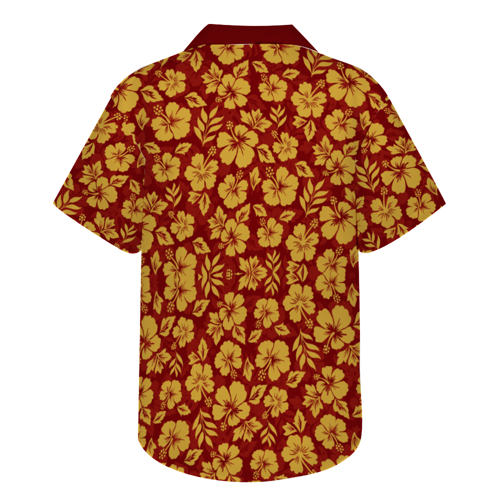 House of bravery, daring, nerve, and chivalry Hawaiian Button Down