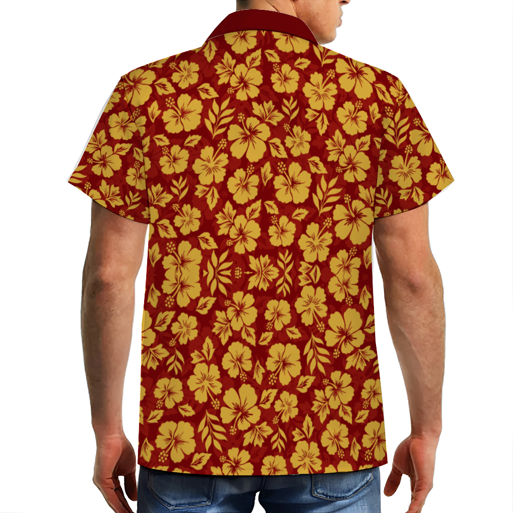 House of bravery, daring, nerve, and chivalry Hawaiian Button Down