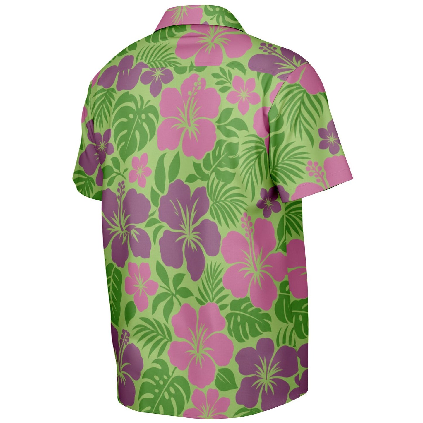 Elliot the Kindhearted Dragon Short Sleeve Button-Down Hawaiian Shirt