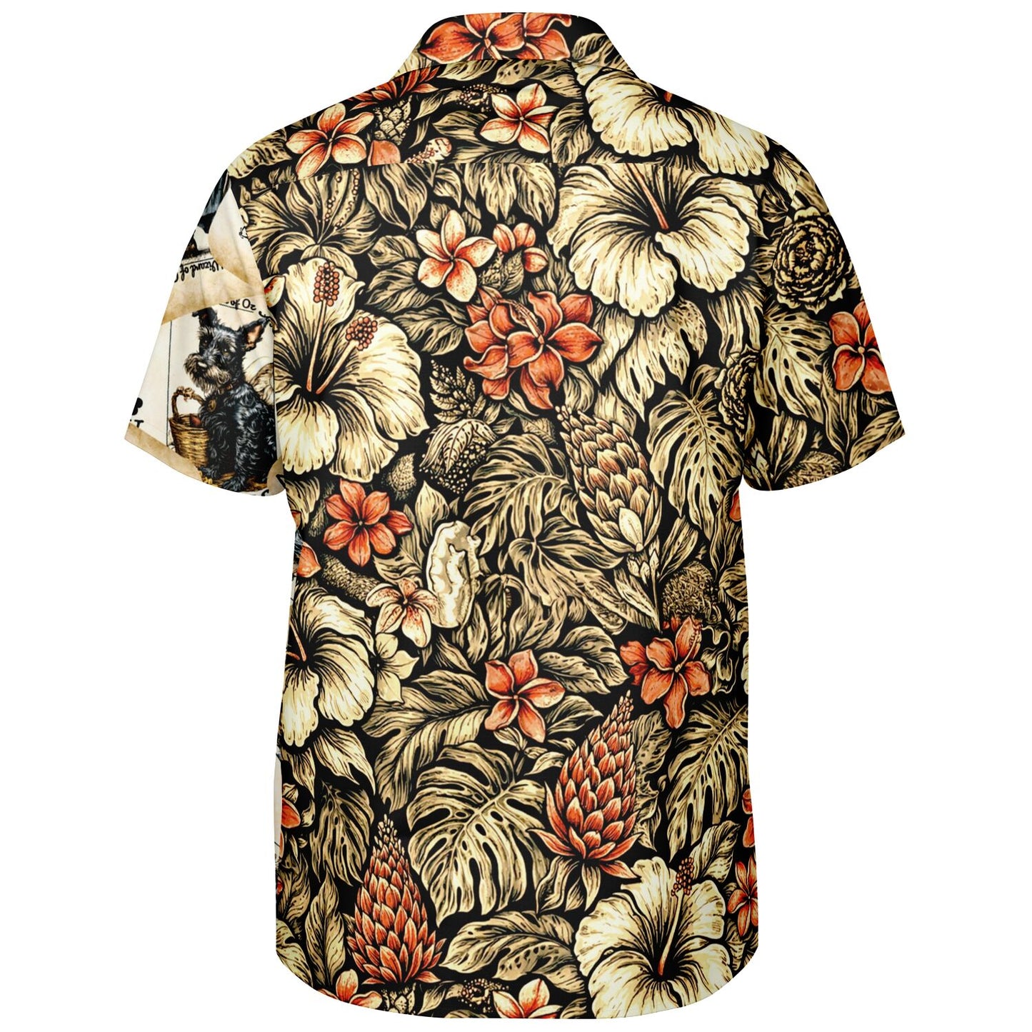 Wizard of OZ Hawaiian Button-Down Aloha Shirt