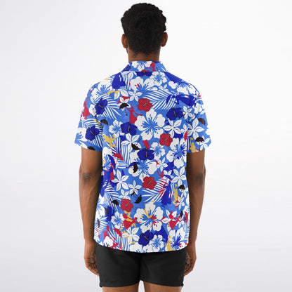 Mary Poppins Short Sleeve Button-Down Hawaiian Shirt