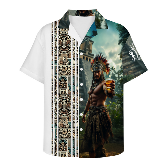 Cinco De Mayo Short Sleeve Hawaiian Shirt Button Down