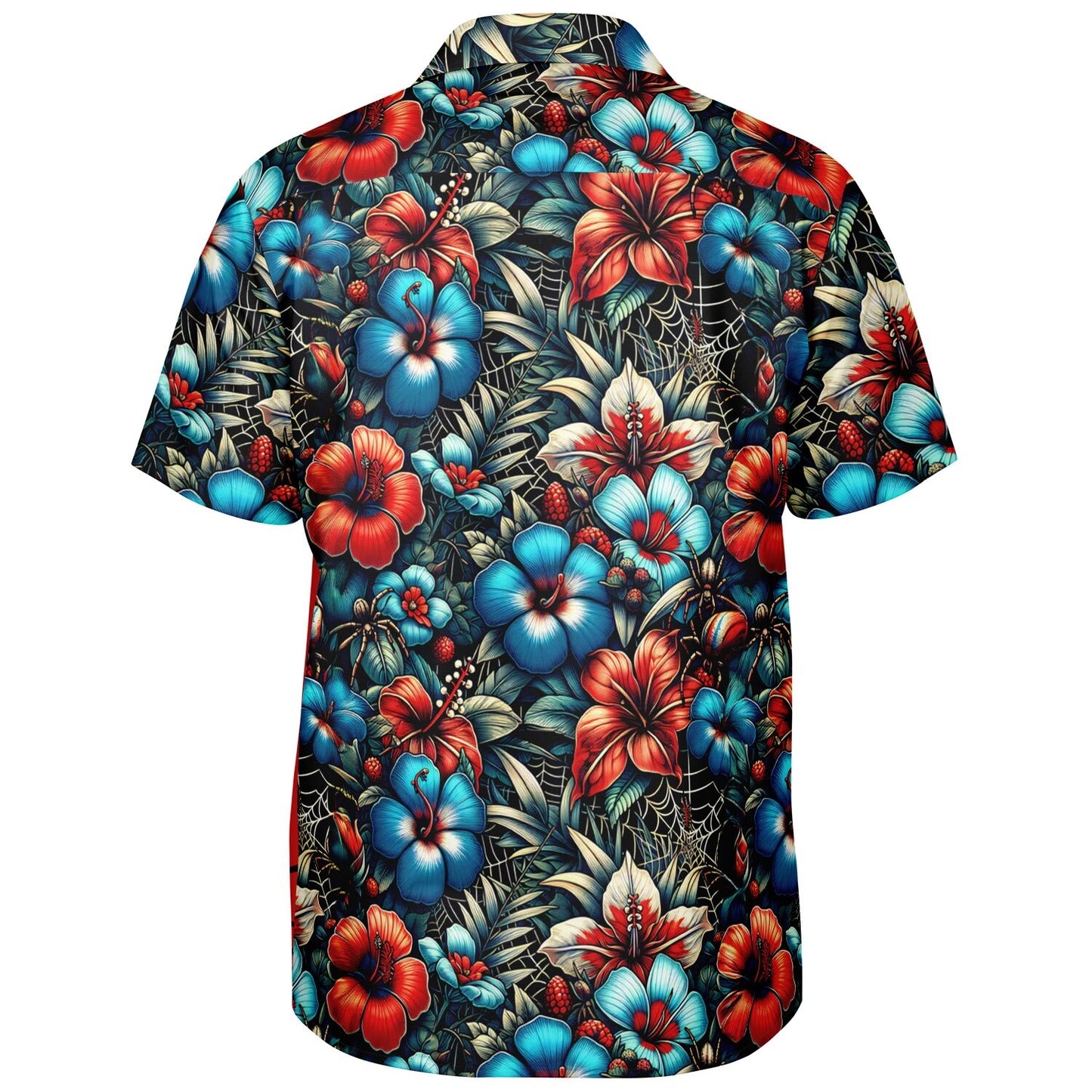 The Amazing Web Slinger Short Sleeve Button-Down Hawaiian Shirt