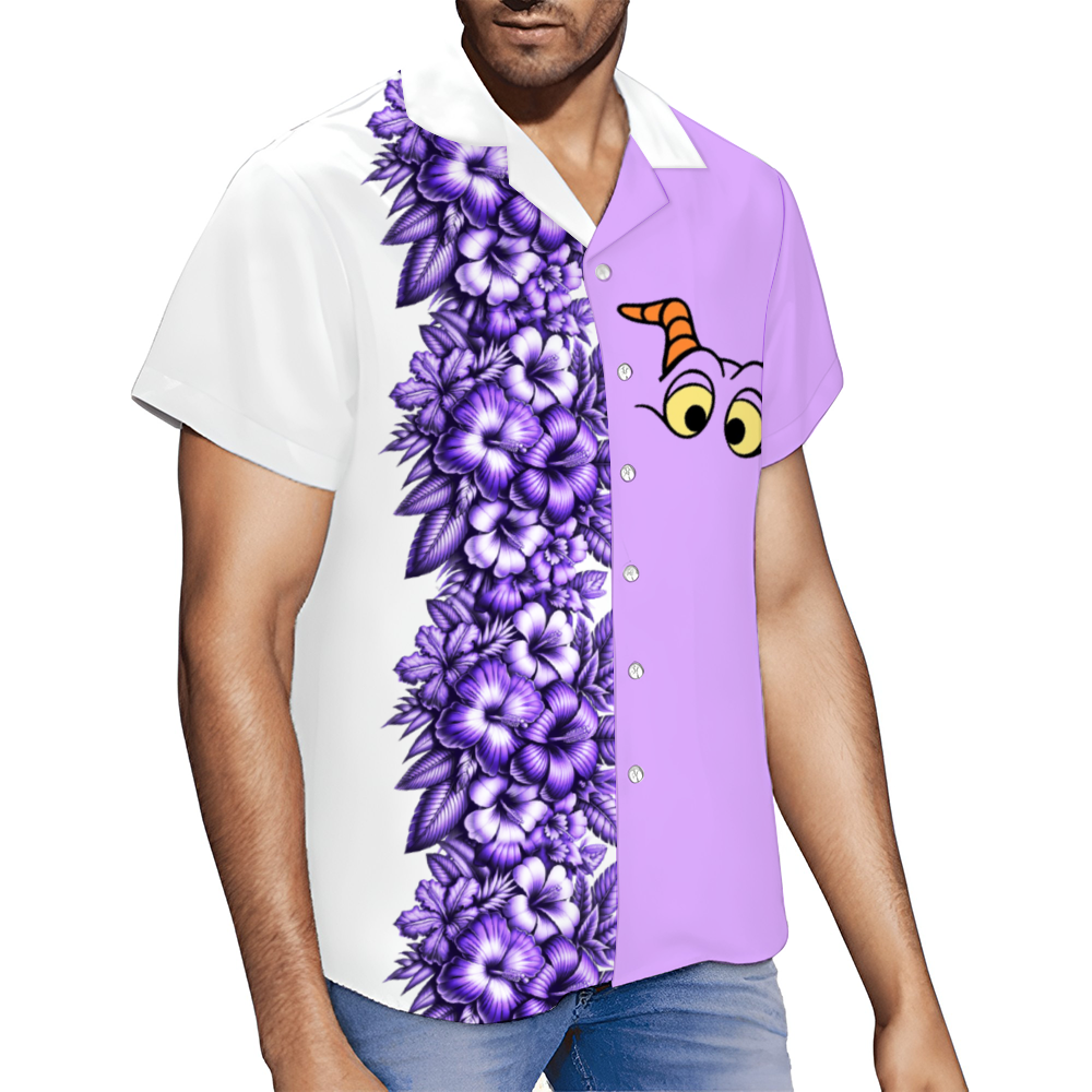 Custom Journey into Imagination Short Sleeve Shirt Button Down