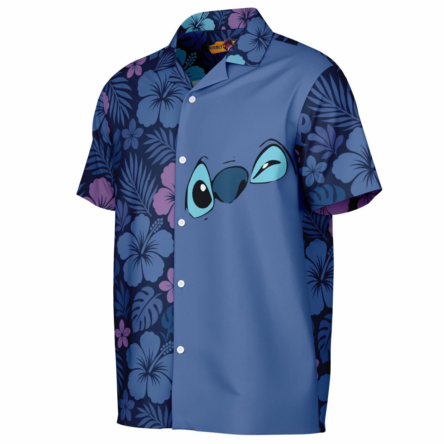 Experiment 626  Short Sleeve Button-Down Hawaiian Shirt