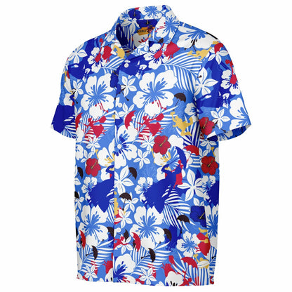Mary Poppins Short Sleeve Button-Down Hawaiian Shirt