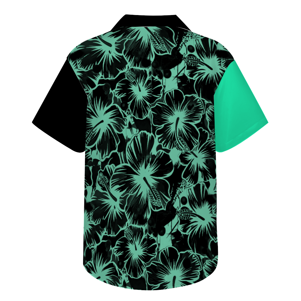 Frankenstein's Monster Short Sleeve Shirt Button Down