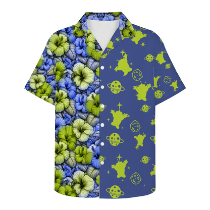 The great and powerful Claw Custom Short Sleeve Hawaiian Shirt Button Down