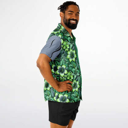 The Doctor is in Spread Collar Short Sleeve Button-Down Hawaiian Shirt