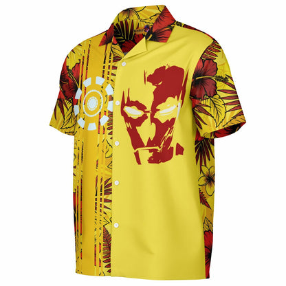 The Iron Man Short Sleeve Button-Down Hawaiian Shirt