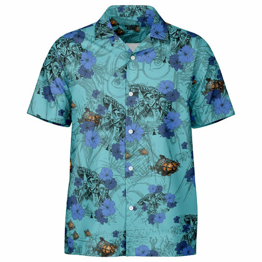 Atlantis Rising Short Sleeve Button-Down Hawaiian Shirt