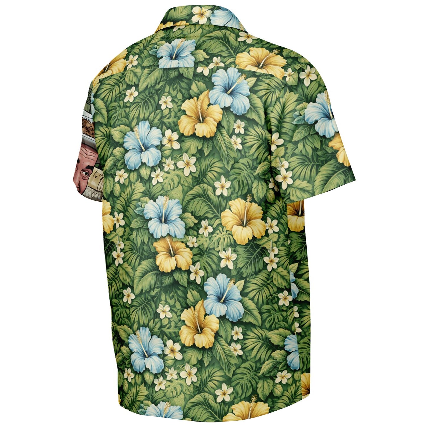 T. Howell "The Goat" Hawaiian Button-Down Short Sleeve Shirt
