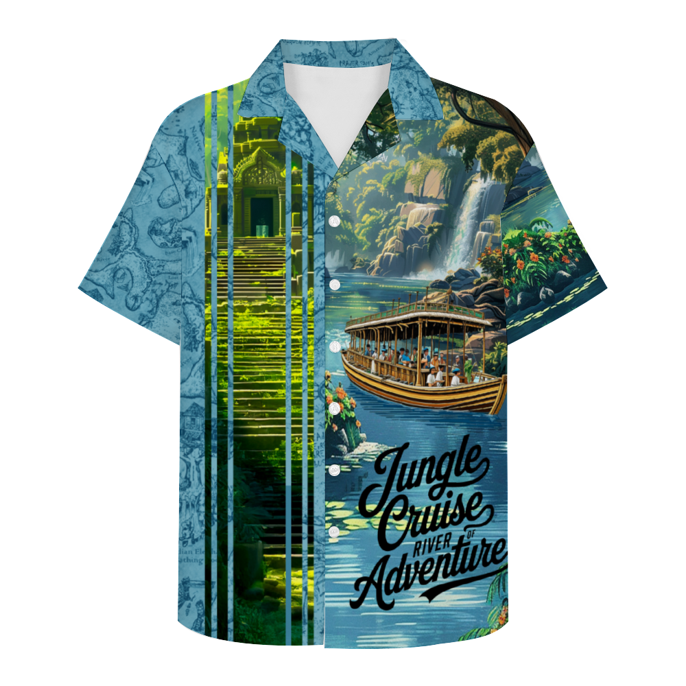 Custom Jungle Cruise Short Sleeve Button Down