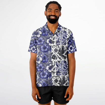 Wizardry School of Magic Short Sleeve Button-Down Hawaiian Shirt
