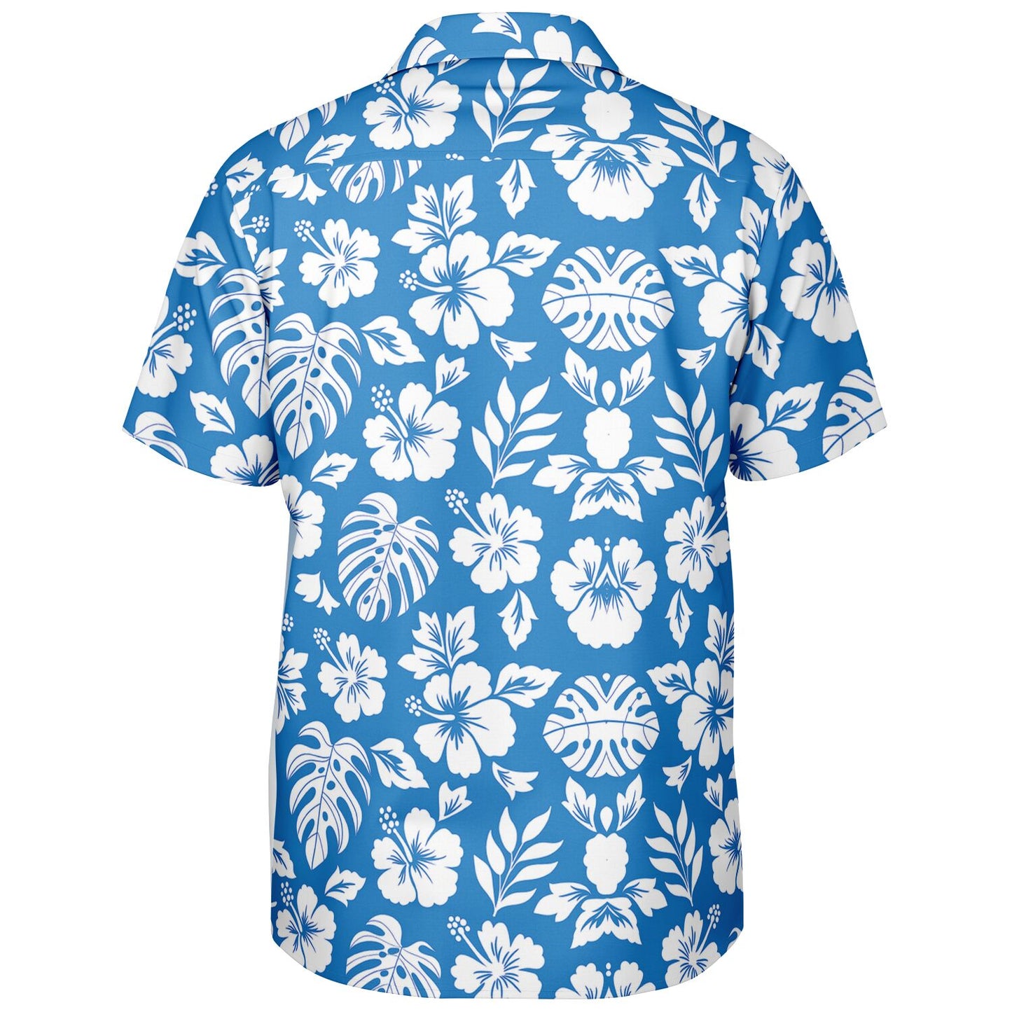 Up, Up and Away Short Sleeve Hawaiian Button-Down Shirt