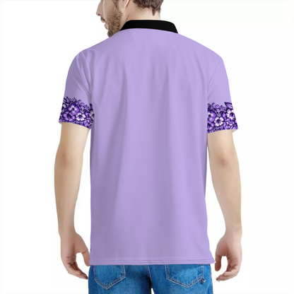 Custom Journey into Imagination White & Black Classic Polo Shirt