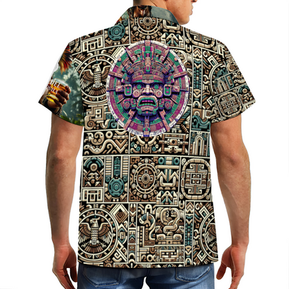 Cinco De Mayo Short Sleeve Hawaiian Shirt Button Down