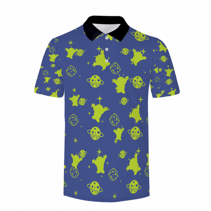 The Great and Powerful Claw Polo Shirt White & Black Classic