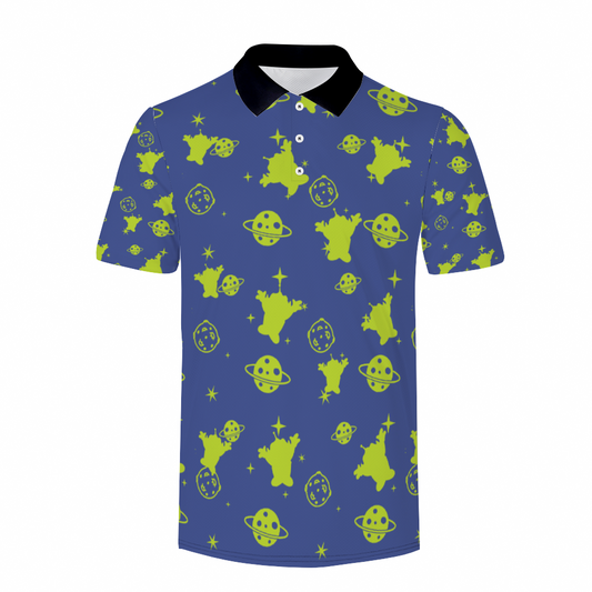 The Great and Powerful Claw Polo Shirt White & Black Classic