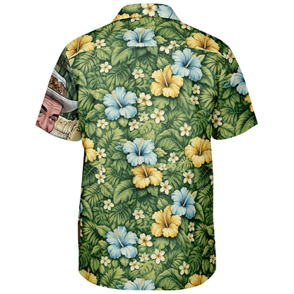 T. Howell "The Goat" Hawaiian Button-Down Short Sleeve Shirt