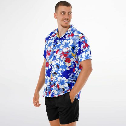 Mary Poppins Short Sleeve Button-Down Hawaiian Shirt