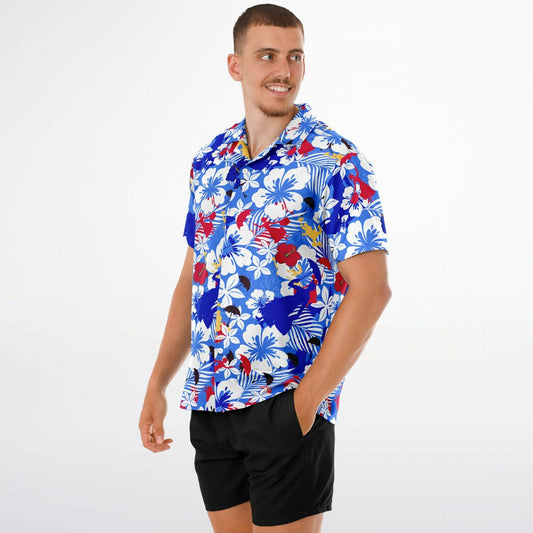 Mary Poppins Short Sleeve Button-Down Hawaiian Shirt
