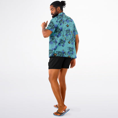 Atlantis Rising Short Sleeve Button-Down Hawaiian Shirt