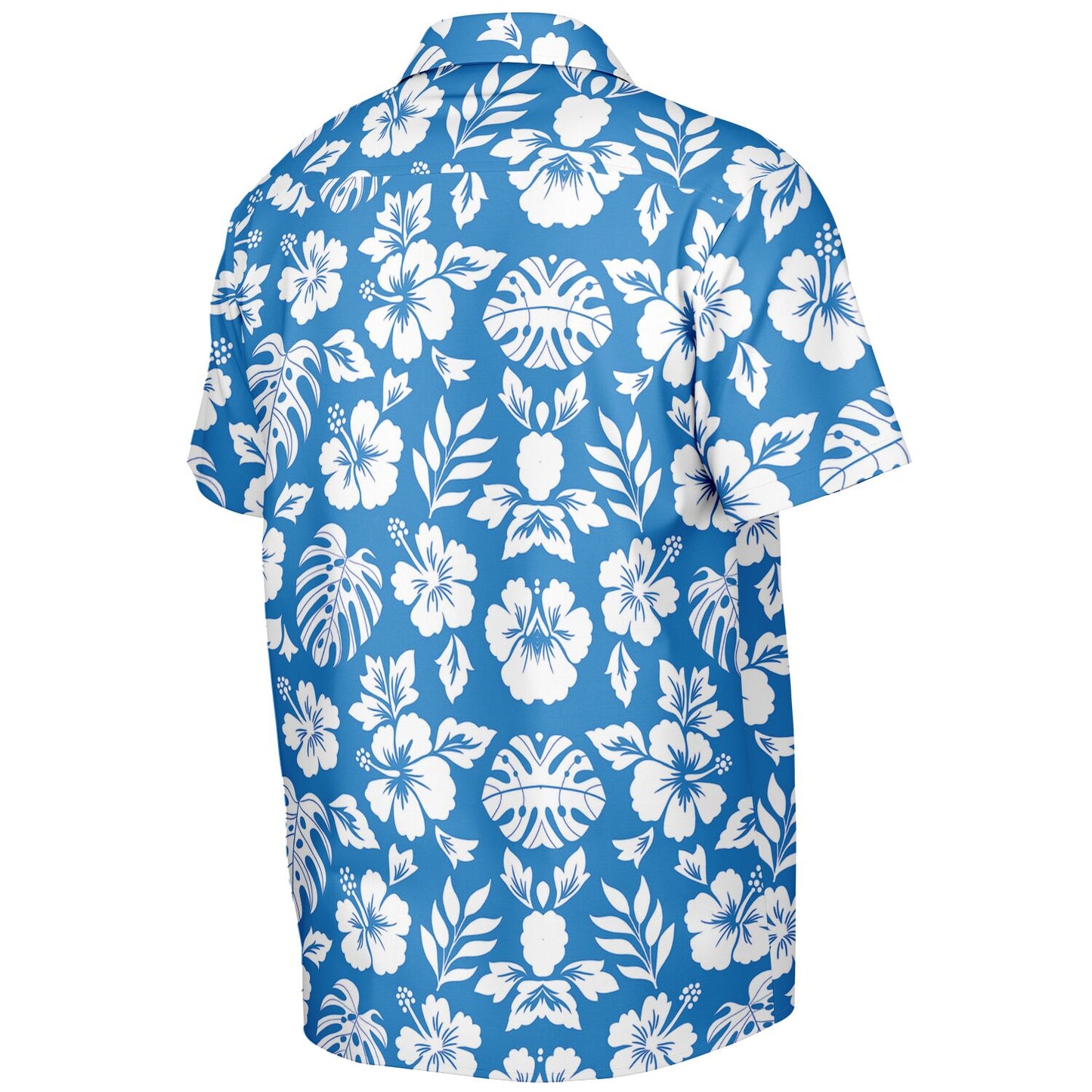 Up, Up and Away Short Sleeve Hawaiian Button-Down Shirt