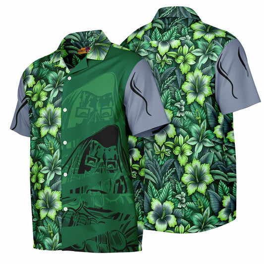 The Doctor is in Spread Collar Short Sleeve Button-Down Hawaiian Shirt