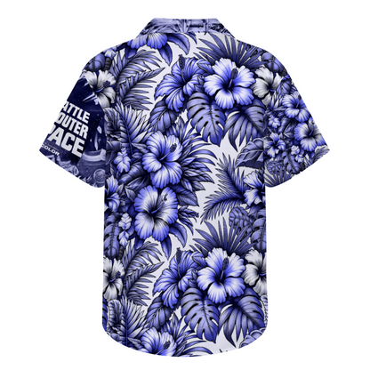 Battle for Outer Space Short Sleeve Shirt Button Down