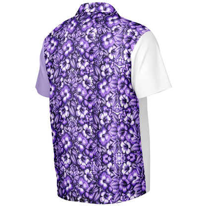 Figment Journey into Imagination Spread Collar Short Sleeve Button-Down Hawaiian Shirt