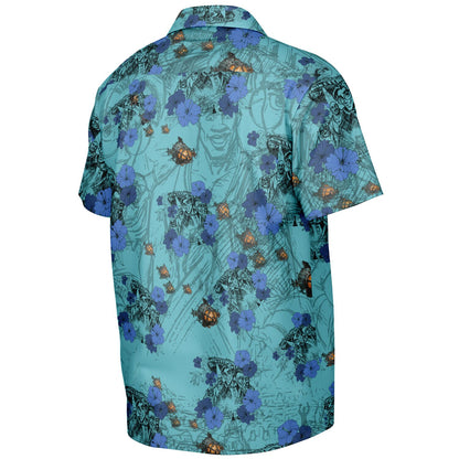 Atlantis Rising Short Sleeve Button-Down Hawaiian Shirt