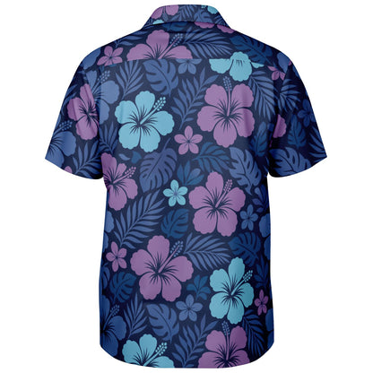Experiment 626  Short Sleeve Button-Down Hawaiian Shirt