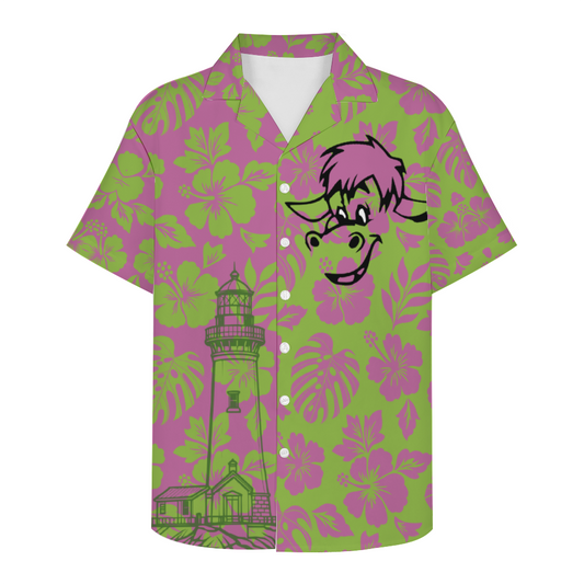 The Elliott Short Sleeve Hawaiian Shirt Button Down