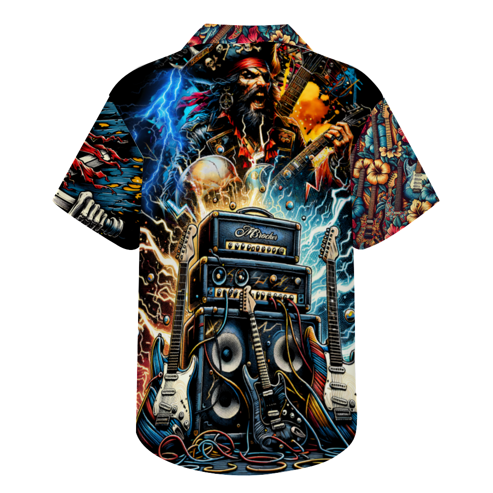 LIMITED EDITION! Custom M3 Men's Short Sleeve Hawaiian Shirt Button Down
