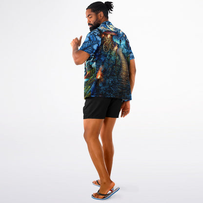 Curse of the Werewolf Short Sleeve Button-Down Hawaiian Shirt