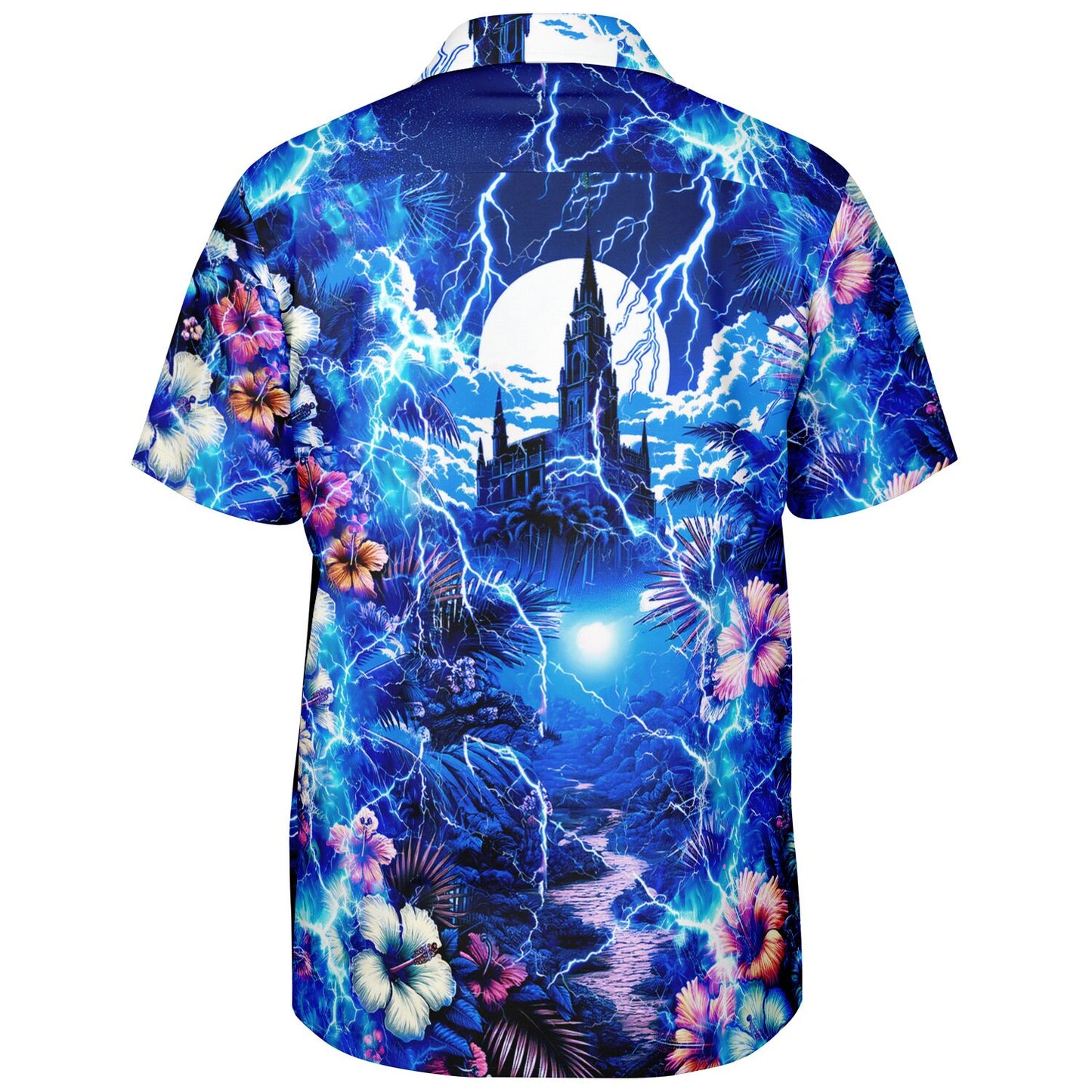 Frankenstein Unchained Short Sleeve Button-Down Hawaiian Shirt