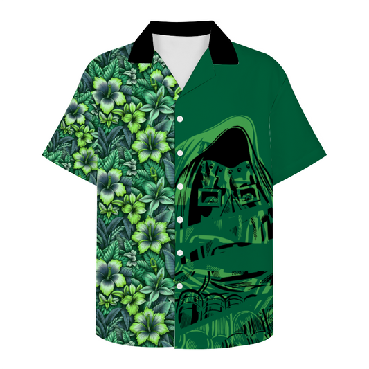 The Doctor is In Short Sleeve Hawaiian Shirt Button Down