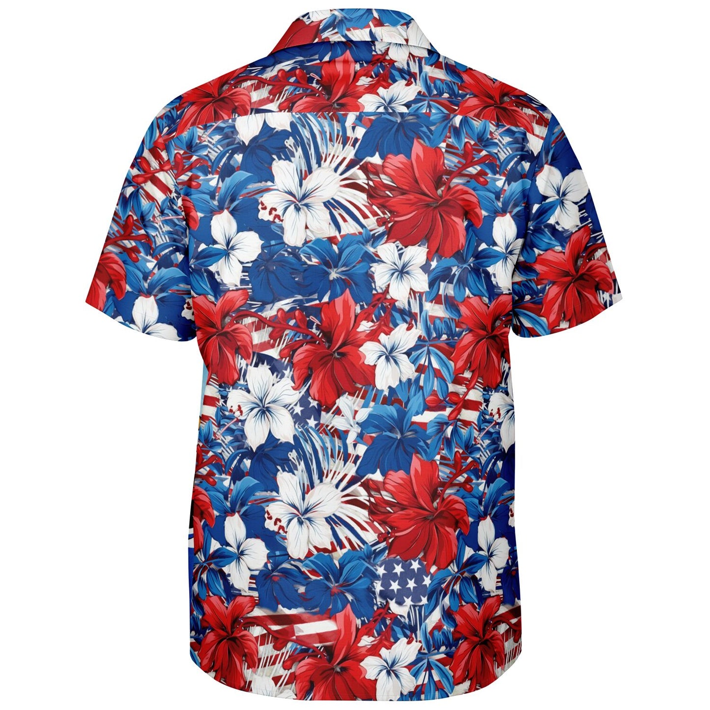 Mickey Mouse SteamBoat Willie Short Sleeve Hawaiian Button-Down Shirt