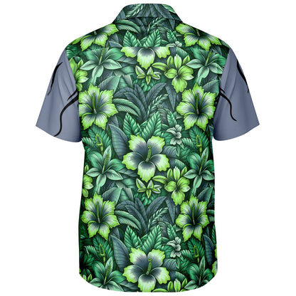 The Doctor is in Spread Collar Short Sleeve Button-Down Hawaiian Shirt