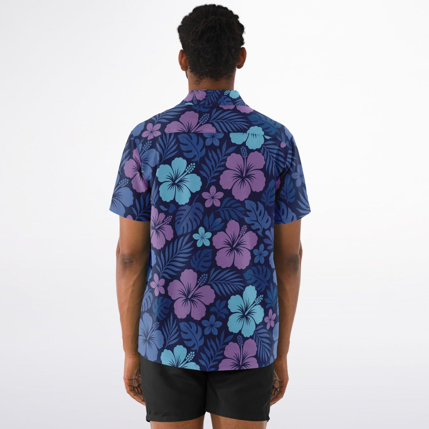 Experiment 626  Short Sleeve Button-Down Hawaiian Shirt