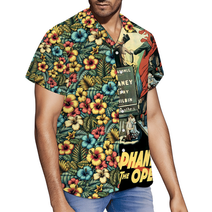 Custom Phantom of the Opera Hawaiian Short Sleeve Shirt Button Down